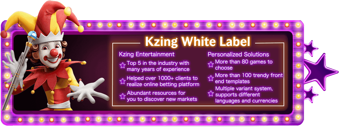 Kzing White Label sports betting websites