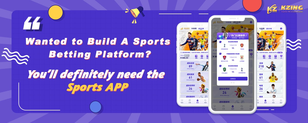 kzing's sports betting app development services