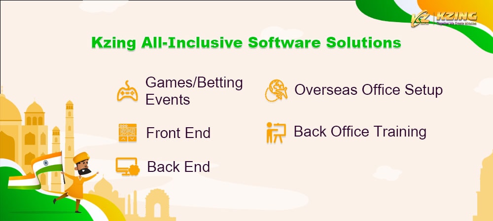 kzing's all inclusive india online casino software solutions