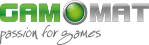 Gamomat passion for games logo