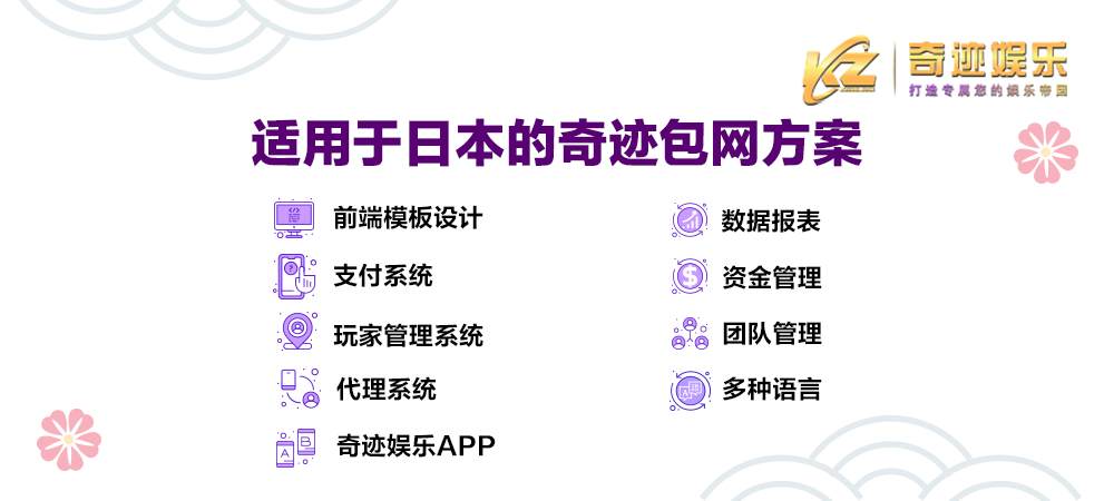 适用于日本的奇迹日本包网方案