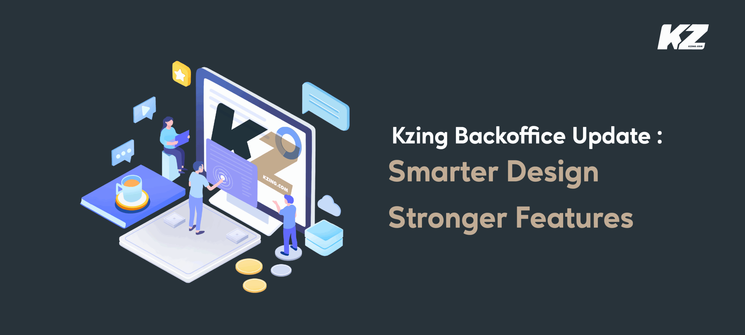 Kzing Backoffice Update_Header