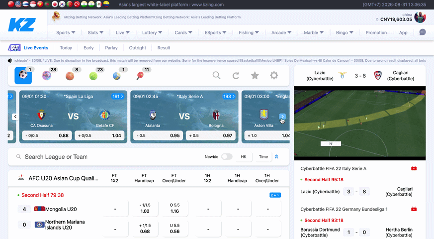 Kzing Premium WEB Template